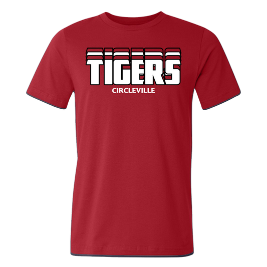 Tigers Stacked Tee