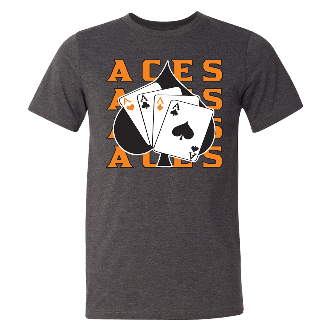 Aces Mascot Tee – Yipes Graphics & Printing LLC